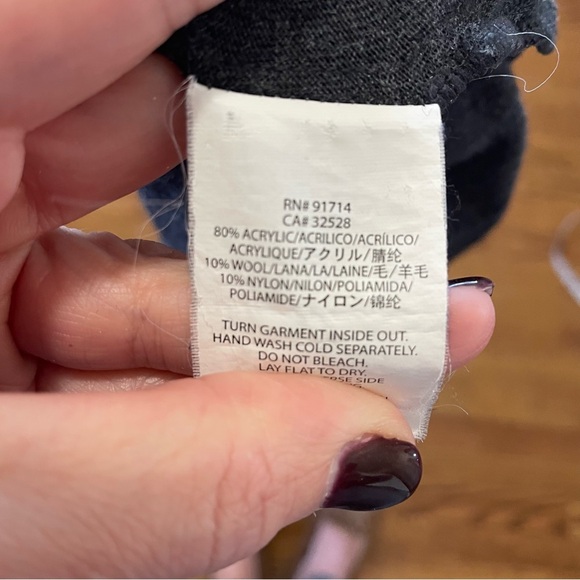 Armani Exchange Gray Bedazzled Women's Shirt - Picture 8 of 8